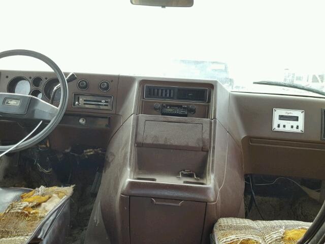 1GCEG25F6B7147802 - 1981 CHEVROLET G20 TAN photo 9