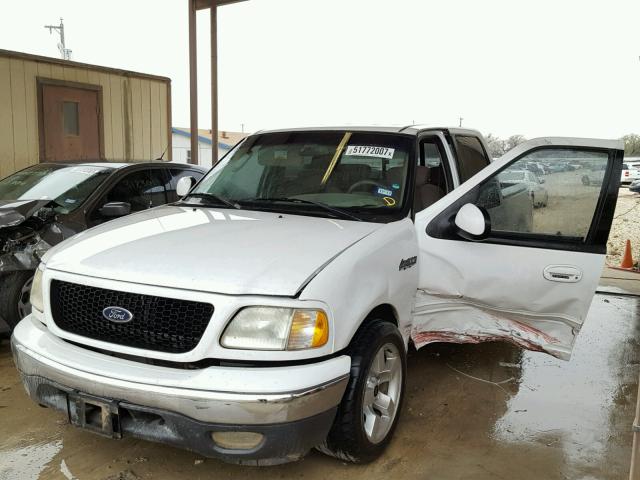 1FTRW07683KD61324 - 2003 FORD F150 SUPER WHITE photo 2