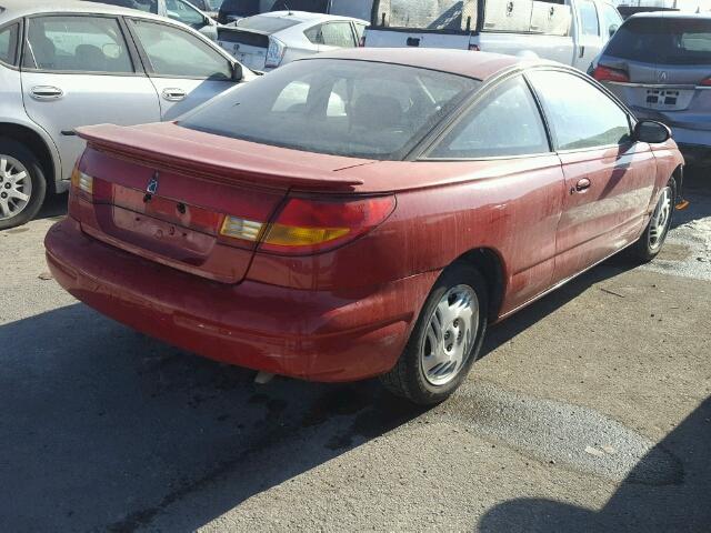 1G8ZY1274YZ103116 - 2000 SATURN SC2 RED photo 4