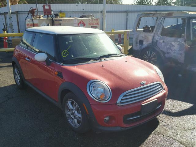 WMWSU3C5XDT689049 - 2013 MINI COOPER RED photo 1