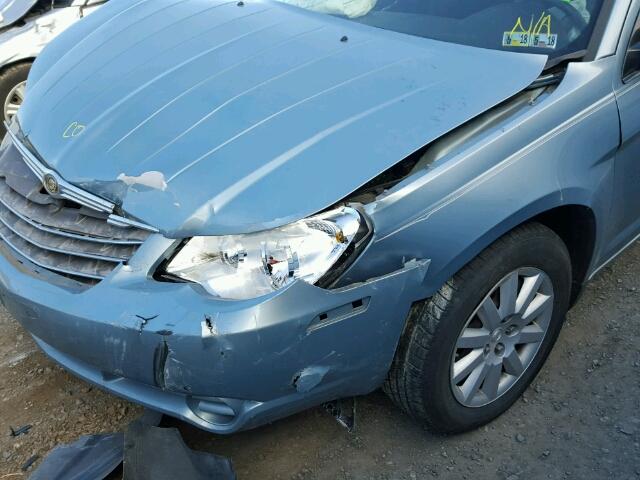 1C3LC46B99N524417 - 2009 CHRYSLER SEBRING LX BLUE photo 9