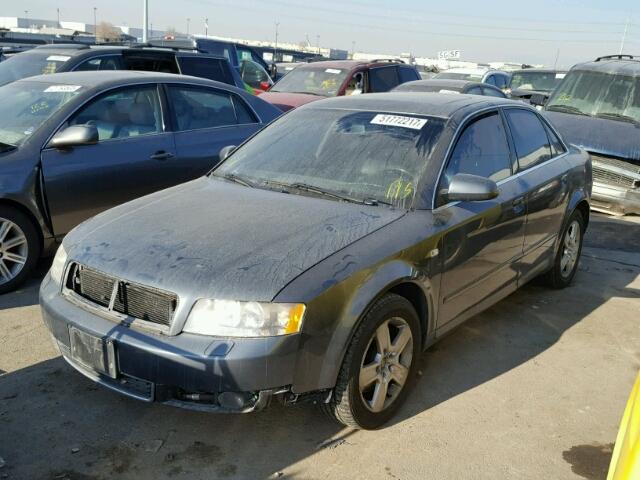 WAULT68E42A222400 - 2002 AUDI A4 3.0 QUA GRAY photo 2