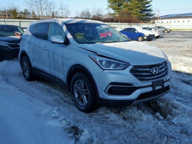 5XYZT3LB4HG496844 - 2017 HYUNDAI SANTA FE S SILVER photo 1