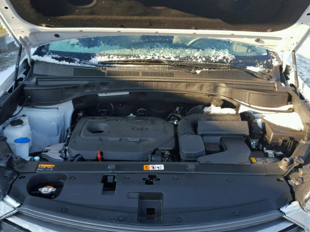 5XYZT3LB4HG496844 - 2017 HYUNDAI SANTA FE S 银色 照片 7