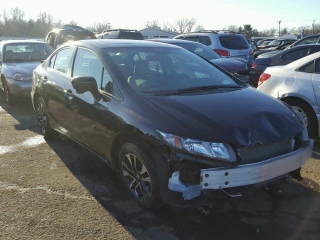 19XFB2F83FE280543 - 2015 HONDA CIVIC EX შავი ფოტო 1