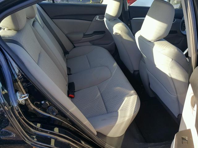 19XFB2F83FE280543 - 2015 HONDA CIVIC EX შავი ფოტო 6