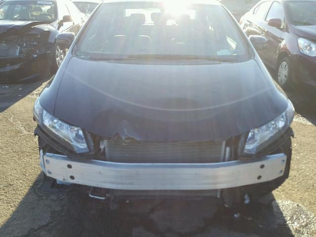 19XFB2F83FE280543 - 2015 HONDA CIVIC EX შავი ფოტო 9