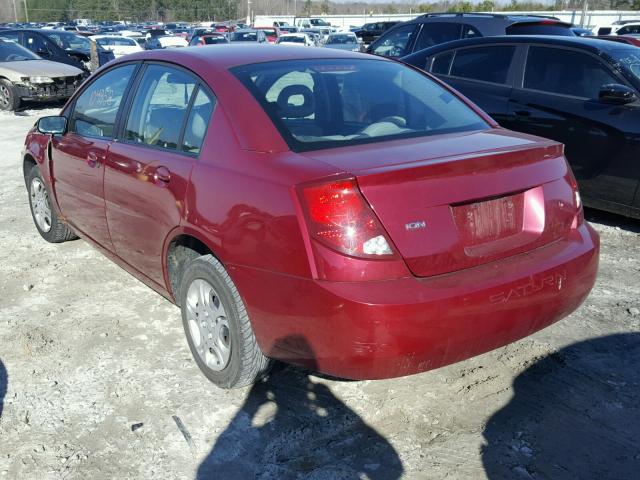 1G8AJ52FX5Z173957 - 2005 SATURN ION LEVEL ბურგუნდია ფოტო 3