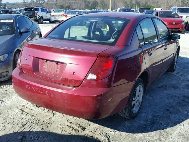 1G8AJ52FX5Z173957 - 2005 SATURN ION LEVEL ბურგუნდია ფოტო 4