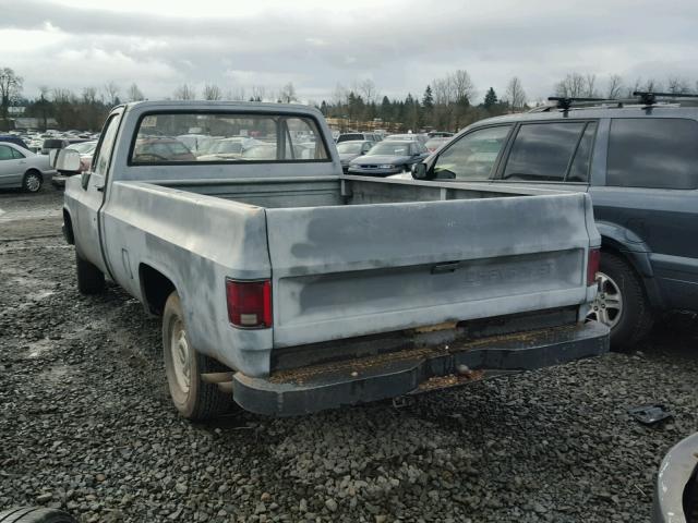 1GCEC14H5EJ172710 - 1984 CHEVROLET PICKUP GRAY photo 3