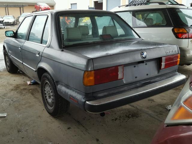 WBAAE6408G0993144 - 1986 BMW 325 E AUTO GRAY photo 3