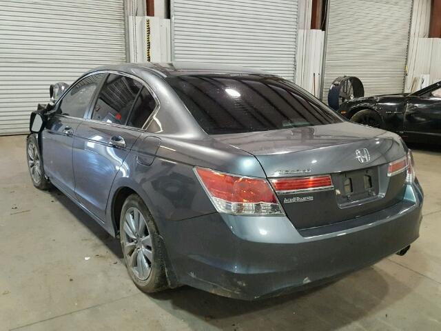 1HGCP2F73BA049894 - 2011 HONDA ACCORD EX CHARCOAL photo 3