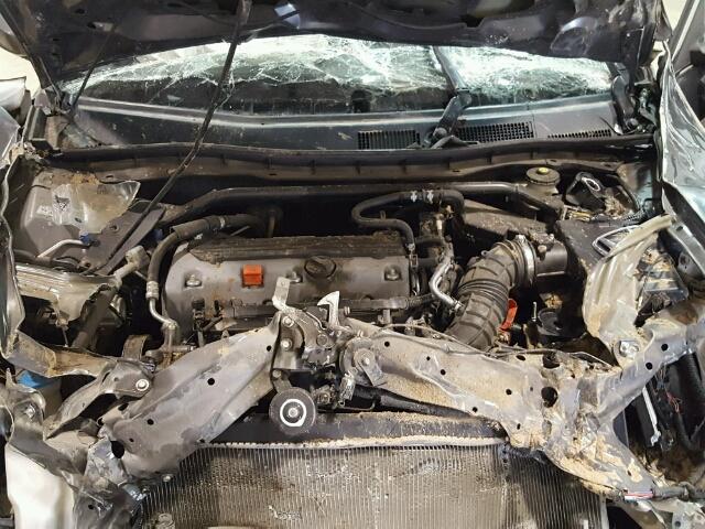 1HGCP2F73BA049894 - 2011 HONDA ACCORD EX CHARCOAL photo 7