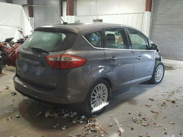 1FADP5BU7DL516859 - 2013 FORD C-MAX SEL GRAY photo 4