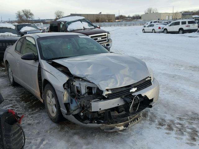 2G1WJ15N679295552 - 2007 CHEVROLET MONTE CARL SILVER photo 1