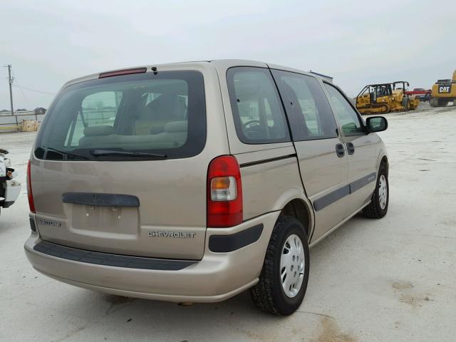 1GNDU06E4WD349275 - 1998 CHEVROLET VENTURE TAN photo 4