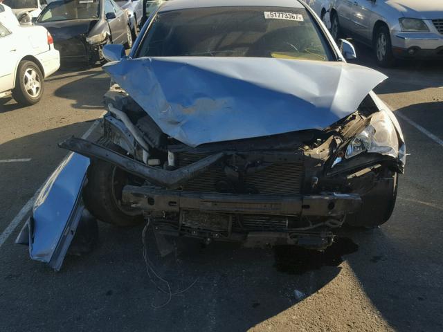 KMHHT6KD6BU053807 - 2011 HYUNDAI GENESIS CO BLUE photo 9