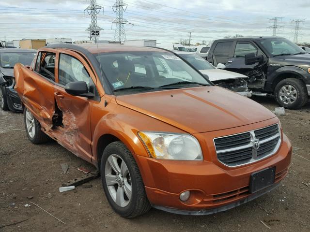 1B3CB3HAXBD296020 - 2011 DODGE CALIBER MA ORANGE photo 1