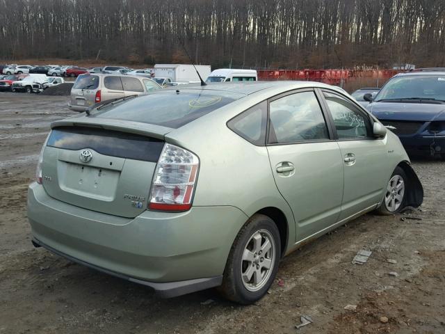 JTDKB20U387709459 - 2008 TOYOTA PRIUS GREEN photo 4