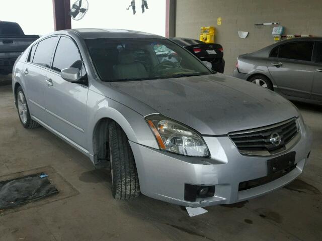 1N4BA41E97C806974 - 2007 NISSAN MAXIMA SE SILVER photo 1