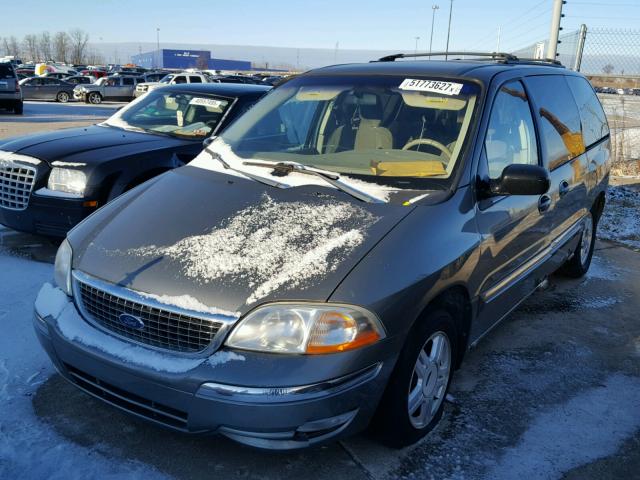 2FMZA52451BC33000 - 2001 FORD WINDSTAR S GRAY photo 2