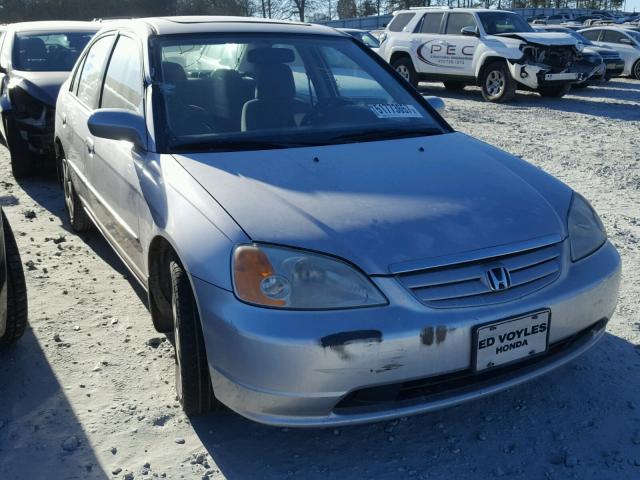 1HGES26712L068133 - 2002 HONDA CIVIC EX SILVER photo 9