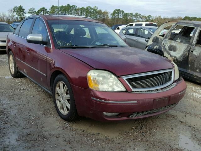 1FAHP25136G111403 - 2006 FORD FIVE HUNDR MAROON photo 1