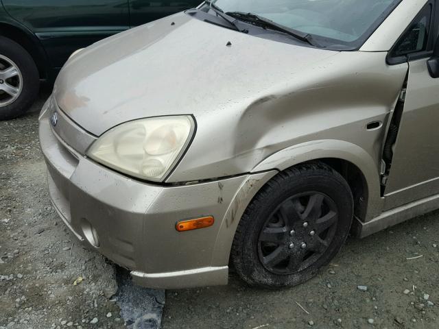 JS2RA61S545208185 - 2004 SUZUKI AERIO S GOLD photo 9