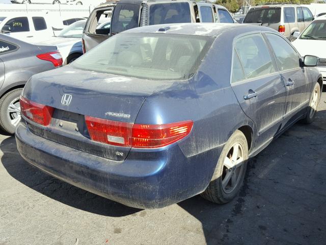 JHMCM56895C004399 - 2005 HONDA ACCORD EX BLUE photo 4