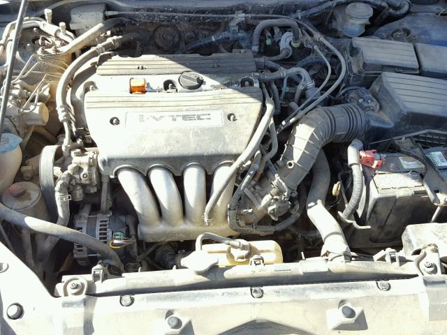 JHMCM56895C004399 - 2005 HONDA ACCORD EX BLUE photo 7