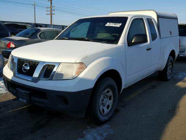 1N6BD0CT6CC421031 - 2012 NISSAN FRONTIER S WHITE photo 2