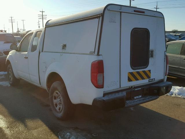 1N6BD0CT6CC421031 - 2012 NISSAN FRONTIER S WHITE photo 3