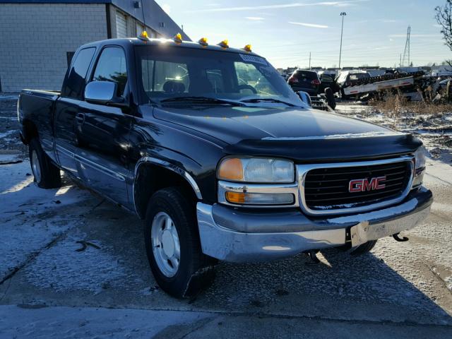 1GTEK19TXXE521033 - 1999 GMC NEW SIERRA BLACK photo 1