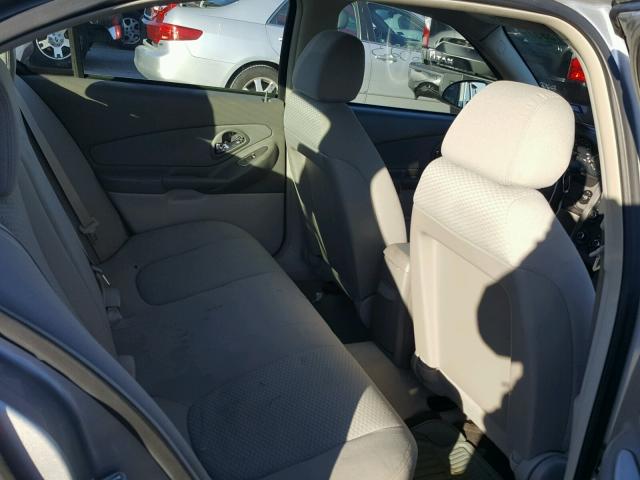 1G1ZS58F17F185845 - 2007 CHEVROLET MALIBU LS SILVER photo 6