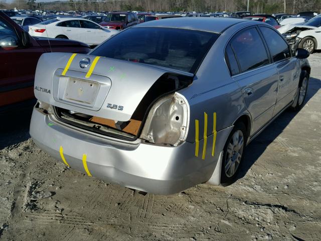 1N4AL11D65C374885 - 2005 NISSAN ALTIMA S GRAY photo 4