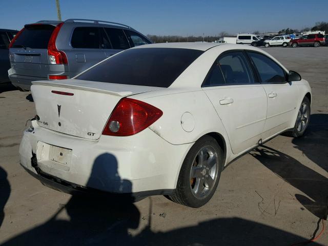 1G2ZH558164116910 - 2006 PONTIAC G6 GT WHITE photo 4