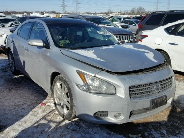 1N4AA5AP6BC865444 - 2011 NISSAN MAXIMA S SILVER photo 1