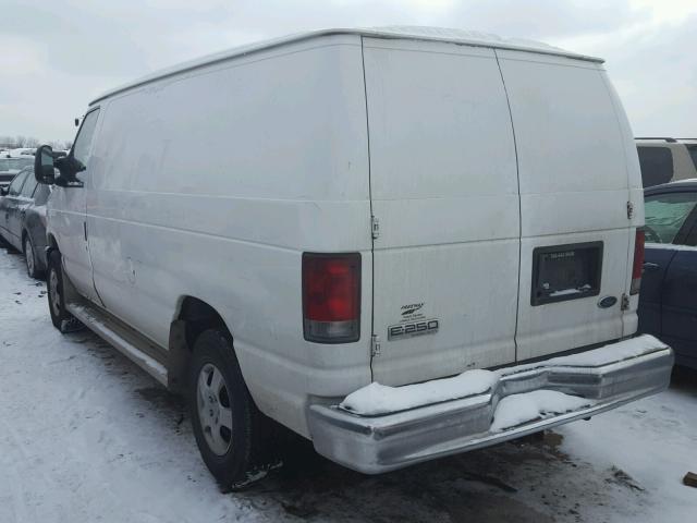 1FTNE24W18DA51755 - 2008 FORD ECONOLINE WHITE photo 3