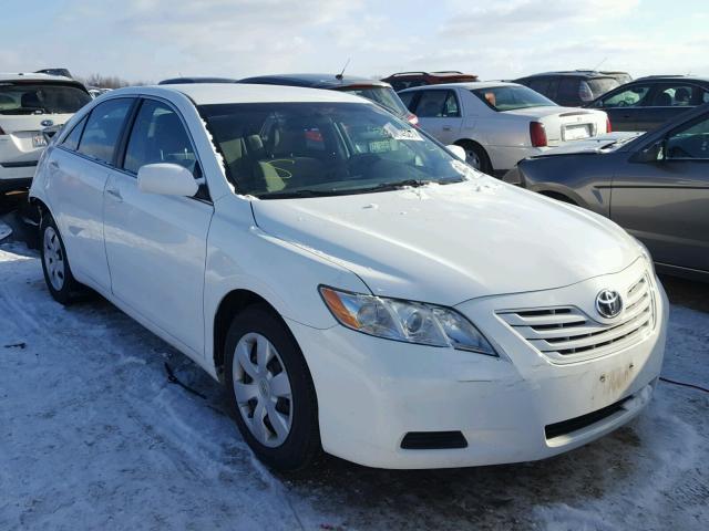 4T4BE46K29R107147 - 2009 TOYOTA CAMRY BASE WHITE photo 1