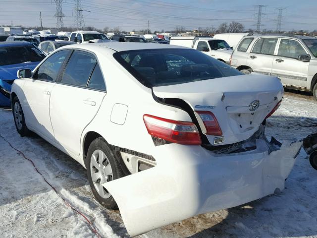 4T4BE46K29R107147 - 2009 TOYOTA CAMRY BASE WHITE photo 3