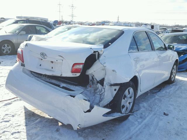 4T4BE46K29R107147 - 2009 TOYOTA CAMRY BASE WHITE photo 4