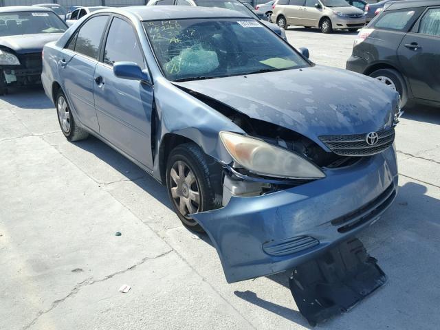 4T1BE32K93U715653 - 2003 TOYOTA CAMRY LE BLUE photo 1