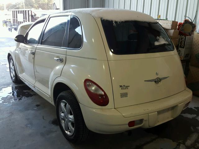 3A4FY58B66T252363 - 2006 CHRYSLER PT CRUISER WHITE photo 3