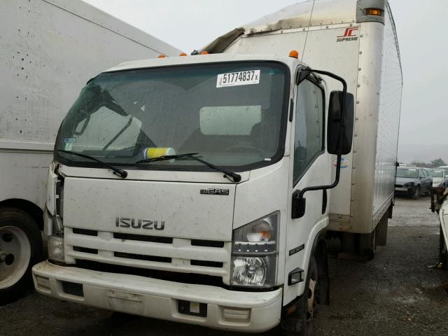 54DB4W1B0CS802858 - 2012 ISUZU NPR WHITE photo 2