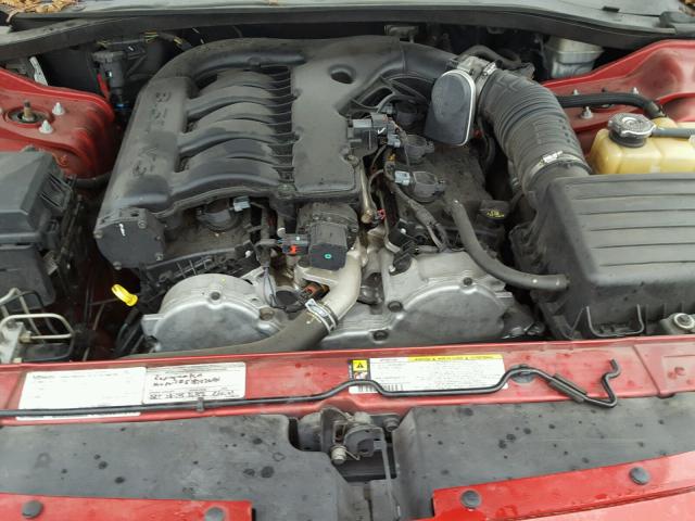 2D4FV37VX8H169077 - 2008 DODGE MAGNUM SXT RED photo 7