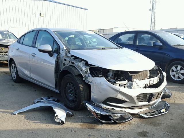 1G1BC5SM2G7310660 - 2016 CHEVROLET CRUZE LS SILVER photo 1