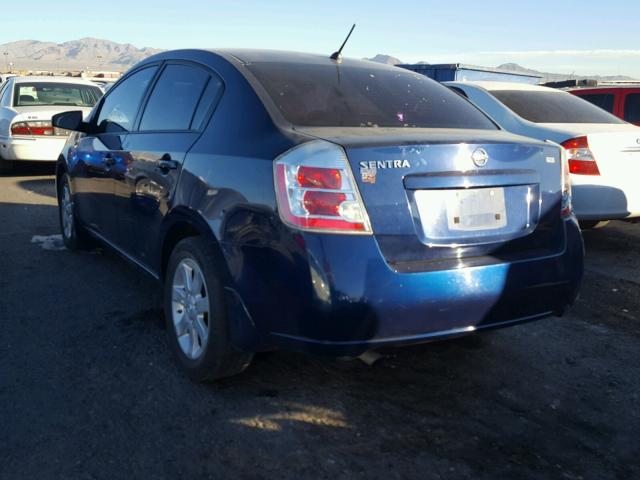 3N1AB61E59L695414 - 2009 NISSAN SENTRA 2.0 BLUE photo 3