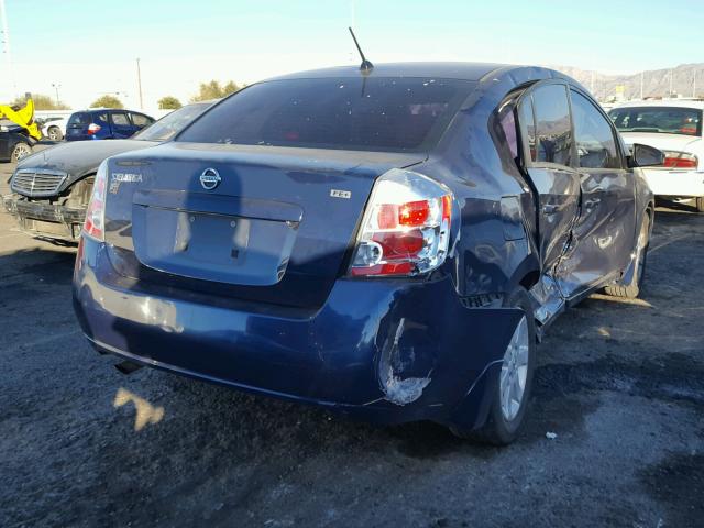 3N1AB61E59L695414 - 2009 NISSAN SENTRA 2.0 BLUE photo 4