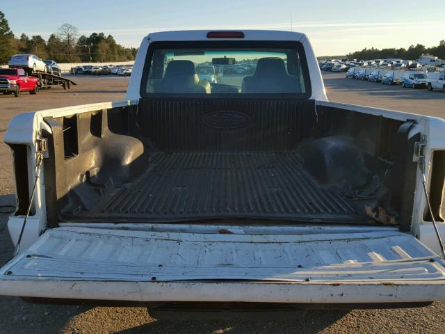 1FTYR10D54PB07737 - 2004 FORD RANGER WHITE photo 6