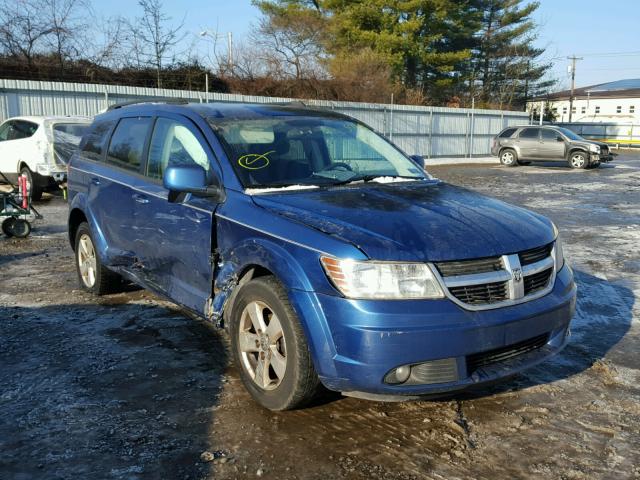 3D4PG5FV8AT183293 - 2010 DODGE JOURNEY SX BLUE photo 1